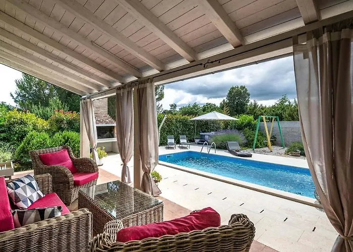 Beautiful Poolside In